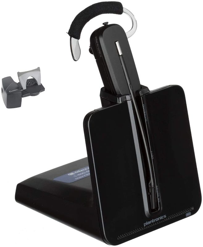 Photo 1 of Plantronics CS540 Wireless Headset Bundle with Lifter and Headset Advisor Wipe (Renewed)
