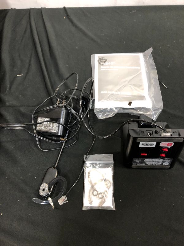 Photo 1 of Plantronics CS540 Wireless Headset Bundle with Lifter and Headset Advisor Wipe (Renewed)
