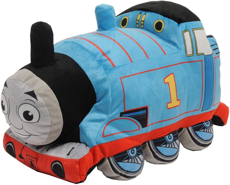 Photo 1 of Franco Kids Bedding Soft Plush Cuddle Pillow Buddy, One Size, Thomas and Friends Engine Train 15" x 7.5" x 7"
