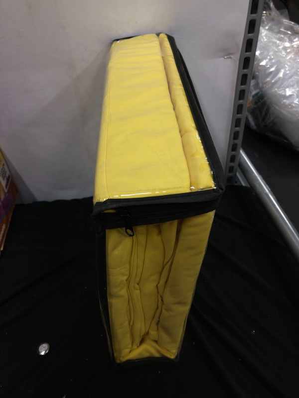 Photo 3 of Amrapur Overseas | 4 Piece Solid Sheet Set (Yellow, Queen)
