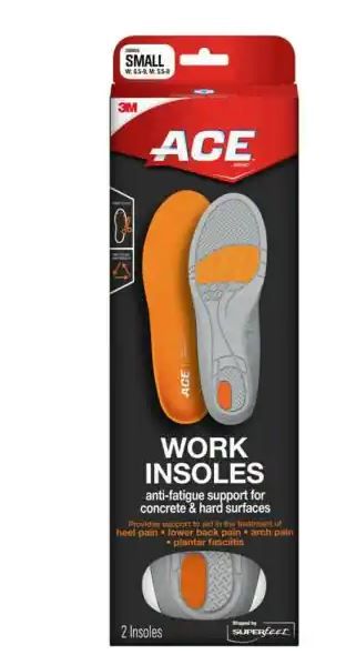 Photo 1 of Unisex Work Insoles Size Small
