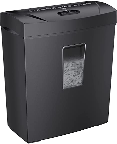 Photo 1 of bonsaii Paper Shredder for Home Use, 12 Sheet Crosscut Shredder for Home Office with Jam Proof and Overheated Protection, Shreds Document/Credit Card/Staples/Clips, ETL Certification (C170-C)
