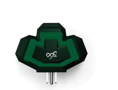 Photo 1 of 3-Outlet Power Hub Adapter Green - 7 pack 
