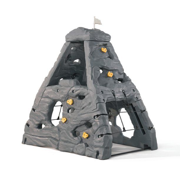 Photo 1 of Step2 Skyward Summit Rock Climbing Wall, Grey
