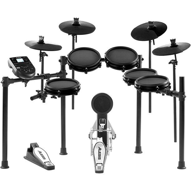 Photo 1 of Alesis Nitro Mesh Expanded Electronic Drum Kit---incomplete 
