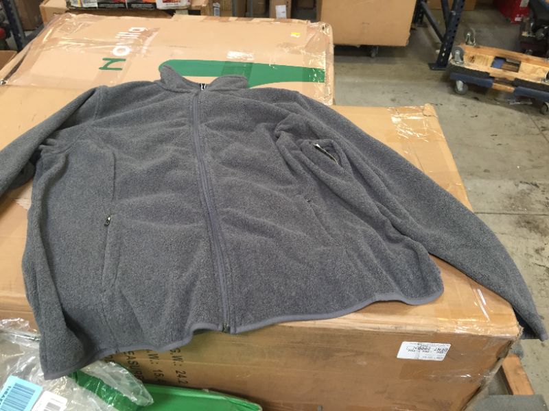 Photo 1 of 2XLARGE GREY ZIP UP SWEATER