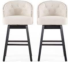 Photo 1 of Christopher Knight Home 295977 Ogden Barstool, 2-Pcs Set, Beige