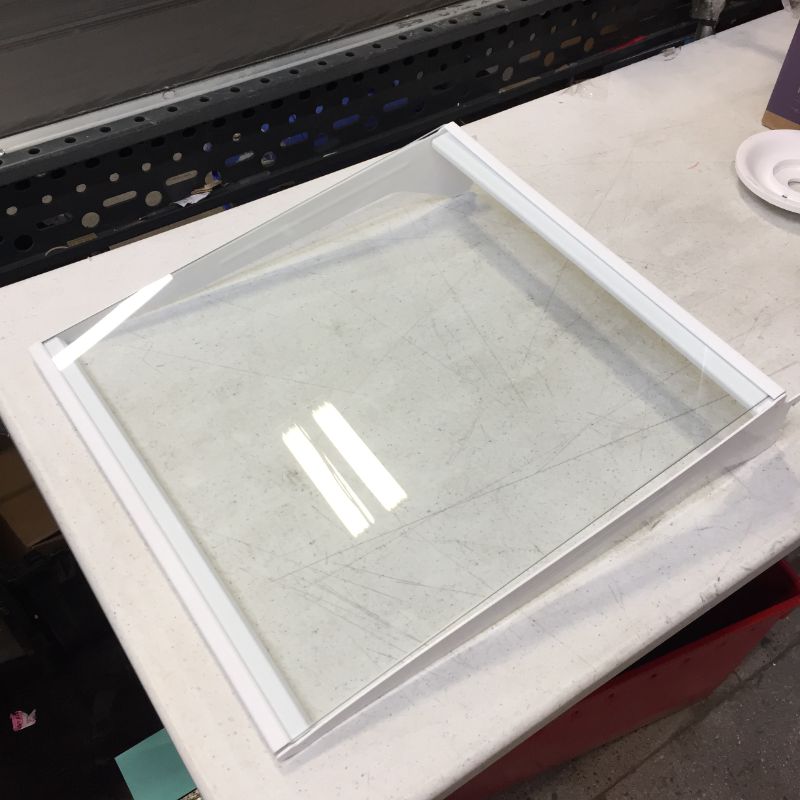 Photo 1 of 17x17in glass shelf, no hardware