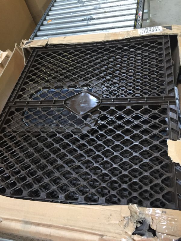 Photo 1 of Richell Convertible Elite 6 Panel Pet Gate, Autumn Matte