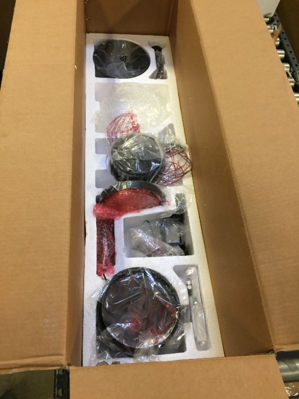 Photo 1 of Monte Carlo 3MAVR70BKD Maverick Max Energy Star 70" Ceiling Fan with LED Light and Hand Remote Control, 3 Balsa Wood Blades, Matte Black