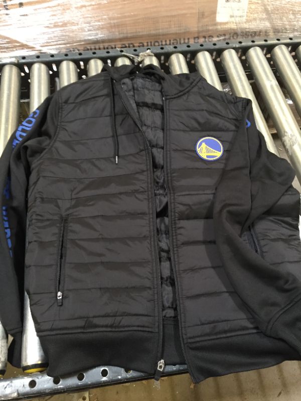 Photo 1 of GOLDEN STATE WARRIORS JACKET. SIZE LARGE