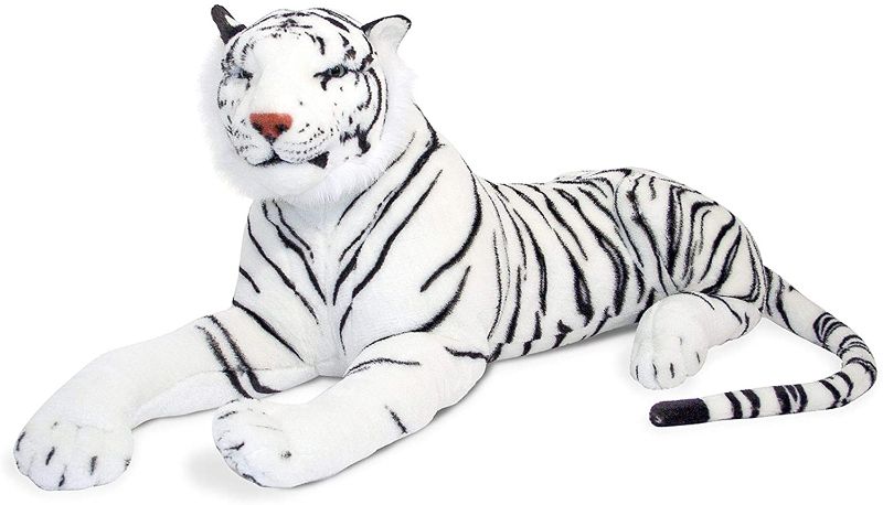 Photo 1 of White Tiger Giant Stuffed Animal
