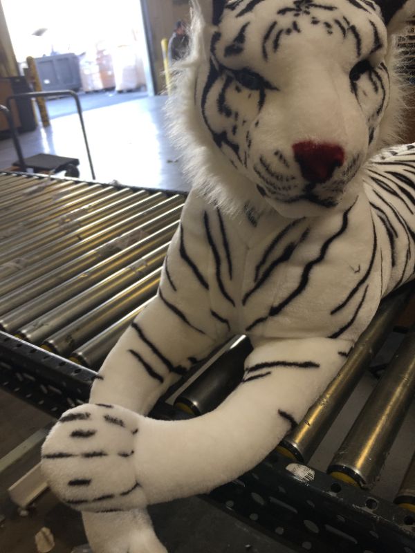 Photo 3 of White Tiger Giant Stuffed Animal
