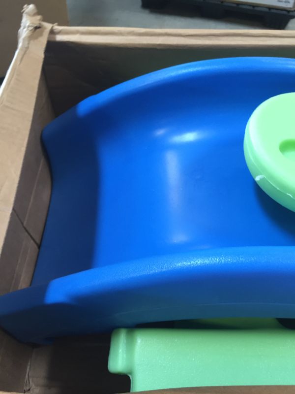 Photo 2 of Little Tikes Easy Store Large Slide , Blue/Green
