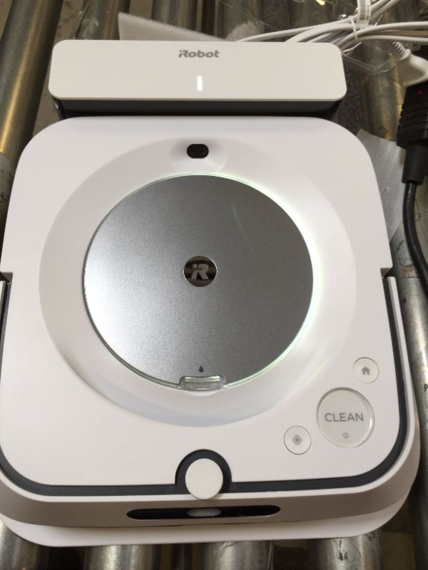 Photo 8 of iRobot Braava Jet m6 (6110) Ultimate Robot Mop- Wi-Fi Connected, Precision Jet Spray, Smart Mapping, Works with Alexa, Ideal for Multiple Rooms, Recharges and Resumes (+5 Extra Dry Sweeping Pads)
