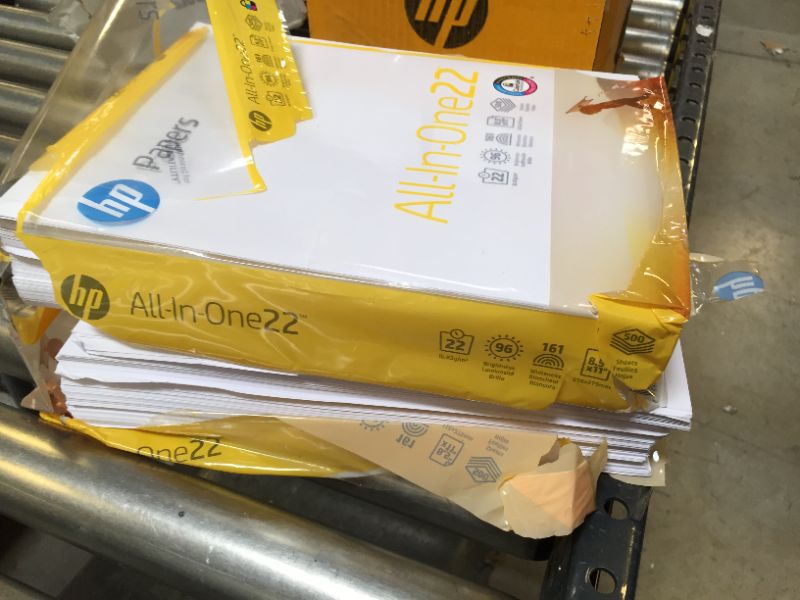 Photo 2 of HP Printer Paper | 8.5x 11 Paper | All-In-One 22 lb | 5 Ream Case - 2,500 Sheets | 96 Bright| Made in USA - FSC Certified | 207000C
