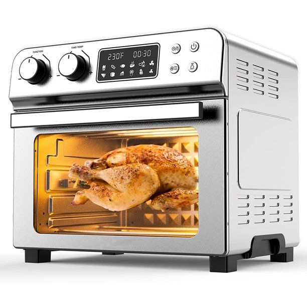 Photo 1 of Moosoo 10-in-1 Air Fryer Convection Toaster Oven with Rotisserie
