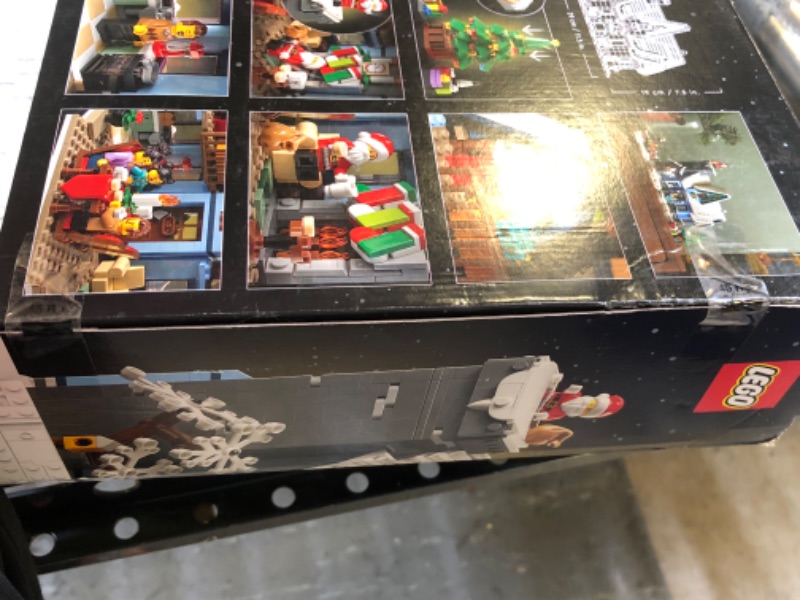 Photo 3 of LEGO Santa’s Visit 10293 Building Kit; A Festive Build for Adults and Families, with a Christmas Scene to Display (1,445 Pieces)
