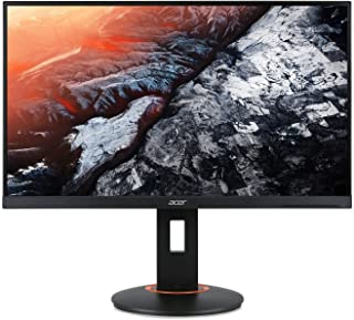 Photo 1 of Acer XF270HU Cbmiiprx 27” WQHD (2560 x 1440) TN AMD FreeSync Gaming Monitor, 144Hz Refresh Rate, 1ms, (Display Port 1.2 & 2 x HDMI Ports),Black. SELLING FOR PARTS. 