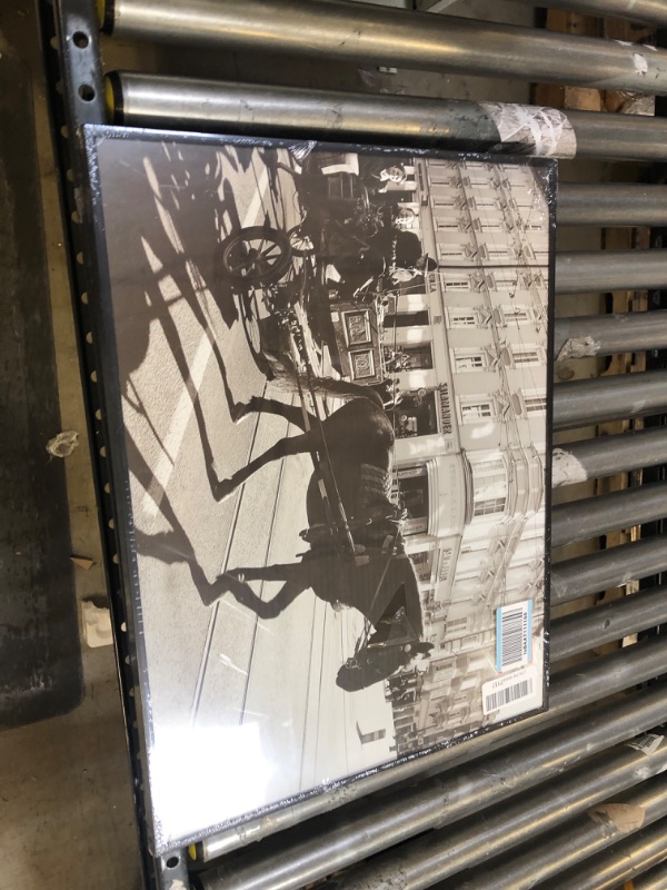 Photo 1 of 24X18 METAL FRAME WITH CITY HORSE AND BUGGY PRINT