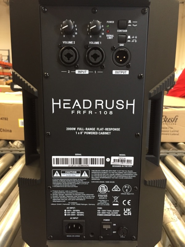 Photo 3 of HeadRush FRFR-108 | 2000W Full-Range Flat-Response Powered Guitar Cabinet