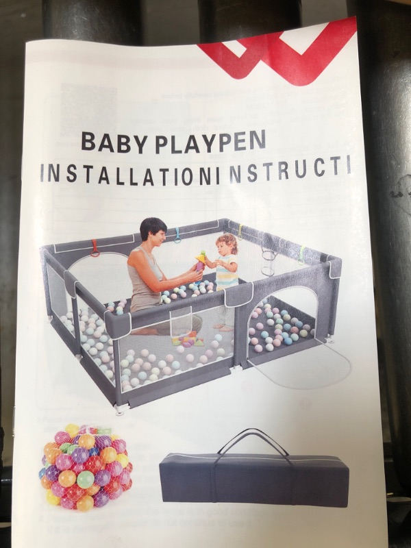 Photo 1 of BABY PLAYPEN UNKNOWN MODEL.