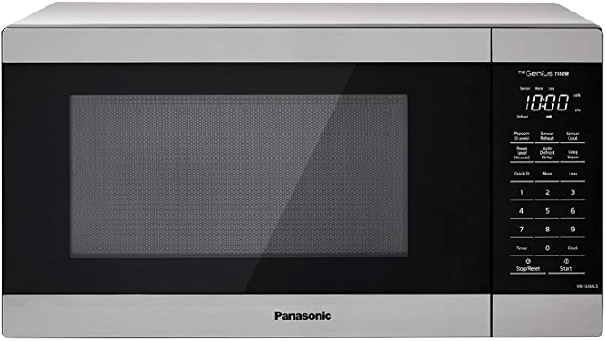 Photo 1 of Panasonic NN-SU66LS Microwave Oven, 1.3 cft, Silver
