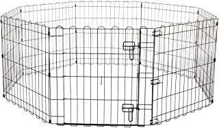 Photo 1 of Amazon Basics Foldable Metal Dog and Pet Exercise Playpen, XS 24in WITH Door
