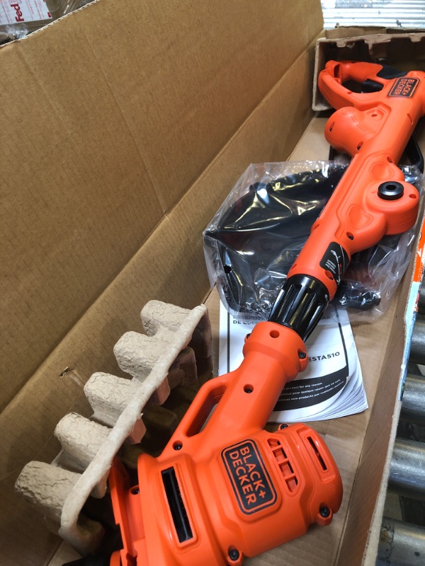 BLACK+DECKER String Trimmer with Auto Feed, Electric, 6.5Amp, 14Inch