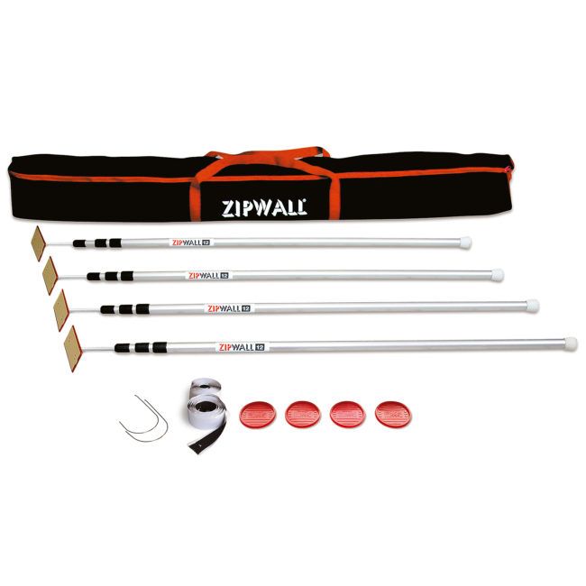 Photo 1 of ZipWall® 12 – 4-Pack DUST BARRIER POLES
