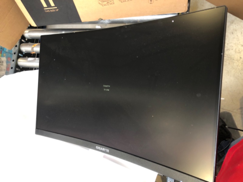 Photo 4 of GIGABYTE G27FC A (27" 165Hz 1080P Curved Gaming Monitor, 1920 x 1080 VA 1500R Display, 1ms (MPRT) Response Time, 91% DCI-P3, FreeSync Premium, 1x Display Port 1.2, 2x HDMI 1.4)
