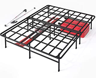 Photo 1 of ZINUS SmartBase Super Heavy Duty Mattress Foundation with 4400lbs Weight Capacity / 14 Inch Metal Platform Bed Frame / No Box Spring Needed / Sturdy Steel Frame / Underbed Storage, Queen
