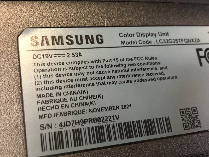 Photo 1 of Samsung - Odyssey G3 32" Curved FHD 1ms AMD FreeSync Premium Gaming Monitor - Black - Black
