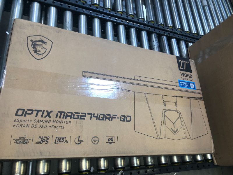 Photo 5 of MSI Optix MAG274QRF-QD eSports 27" 16:9 G-Sync 165 Hz HDR IPS Gaming Monitor PARTS ONLY