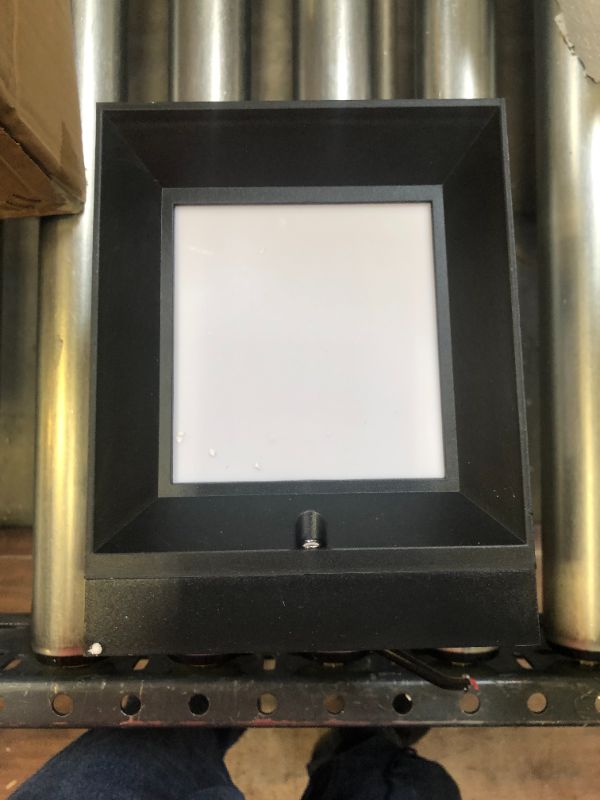 Photo 1 of Outdoor Post Lamp Pillar Light Square Lantern Light IP65 Waterproof Black Lamp