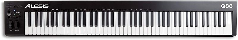 Photo 1 of Alesis Q88 MKII Keyboard USB MIDI CONTROLLER 