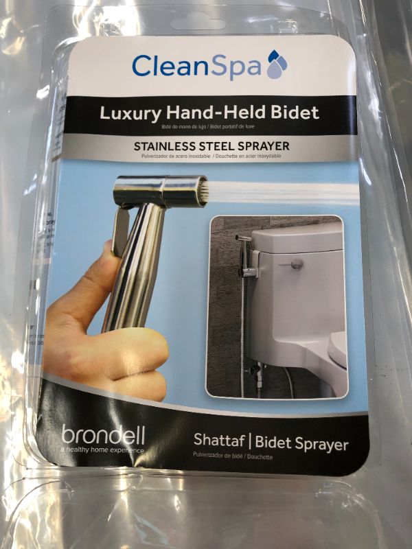 Photo 2 of Clean Spa Luxury Stainless Steel Hand Held Bidet Sprayer - Brondell


