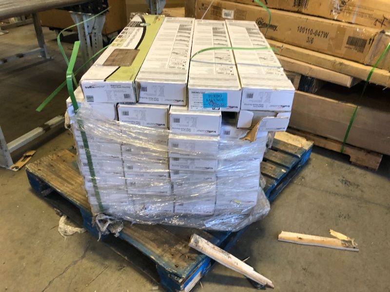 Photo 2 of **PALLET OF 32** TrafficMaster Edwards Oak 5.98 in. W Rigid Core Click Lock Luxury Vinyl Plank Flooring (23.95 sq. ft./case) 766.4 total square feet  