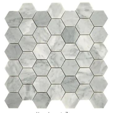 Photo 1 of Daltile Restore Mist Honed 12 in. x 12 in. Marble Mosaic Tile (0.97 sq. ft./ piece)