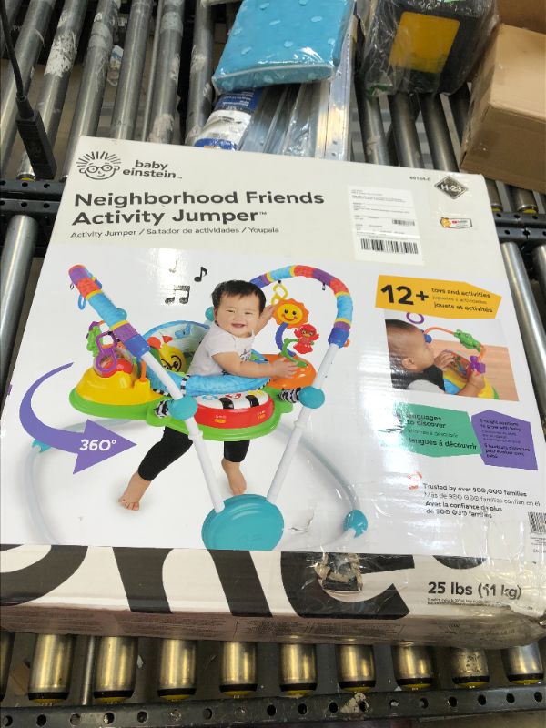 Photo 2 of Baby Einstein Neighborhood Friends Activity Jumper with Lights and Melodies
