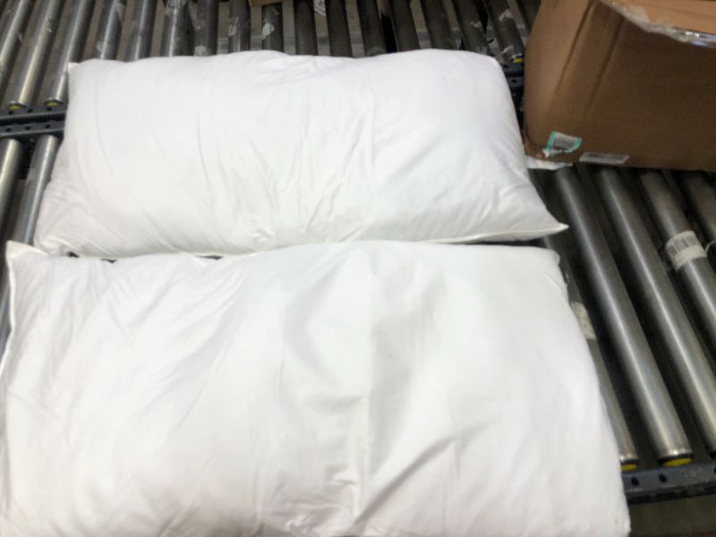 Photo 1 of 2 PK generic king size feather pillows 