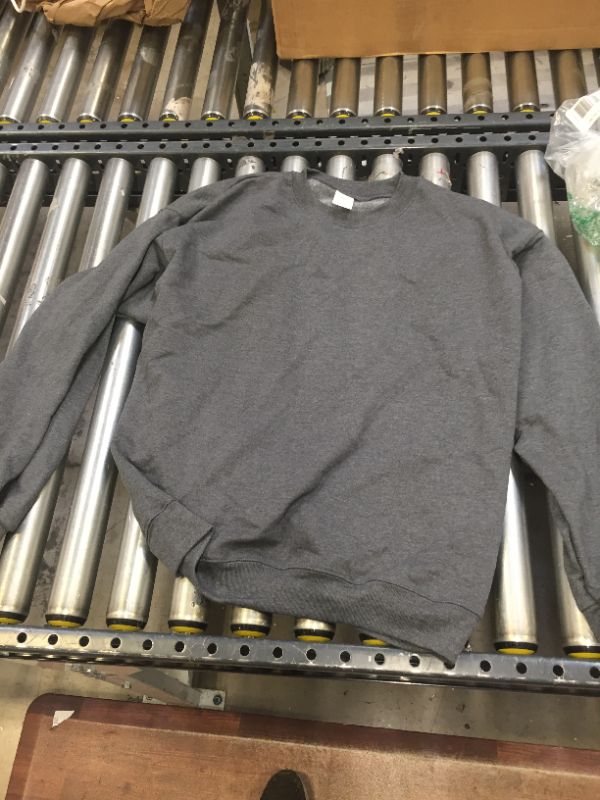 Photo 1 of Grey Hanes crewneck sz L 