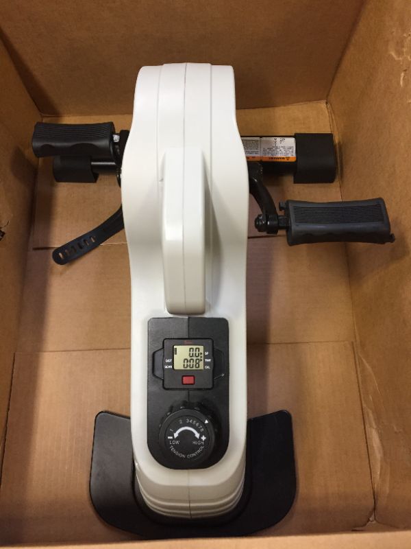 Photo 1 of Sunny Health and Fitness Magnetic Under Desk Mini Bike Pedal Exerciser
Missing Foot Latch