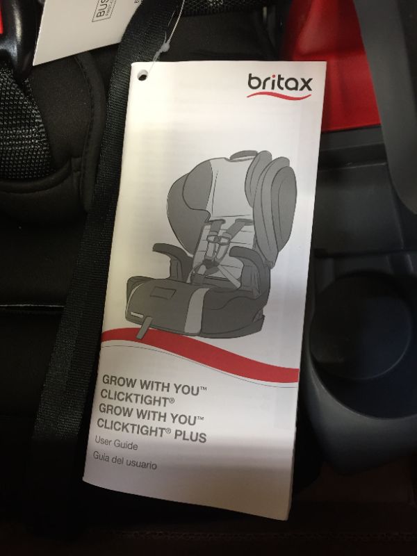 Photo 5 of Britax Grow with You ClickTight Harness-2-Booster Car Seat, Cool Flow Teal
