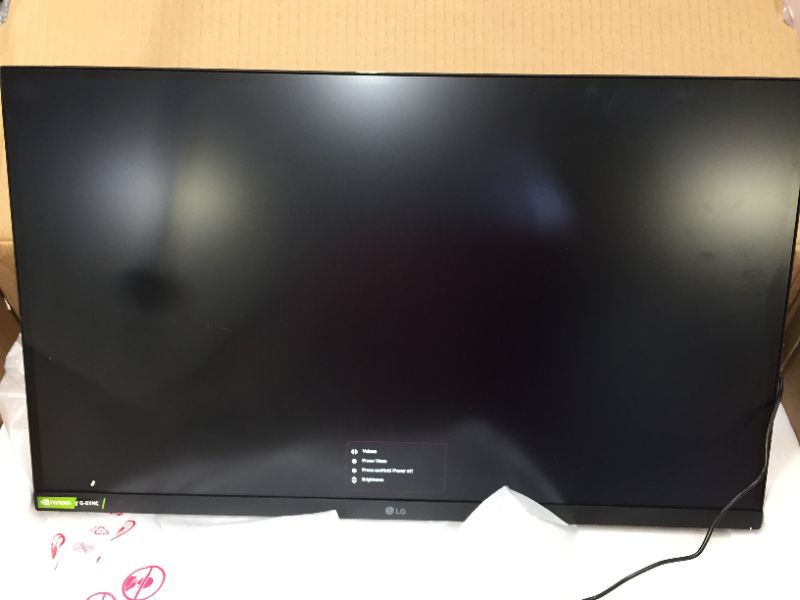 Photo 4 of LG 27GL83A-B 27 Inch Ultragear QHD IPS 1ms NVIDIA G-SYNC Compatible Gaming Monitor, Black
Pre-Owned. Minor Usage