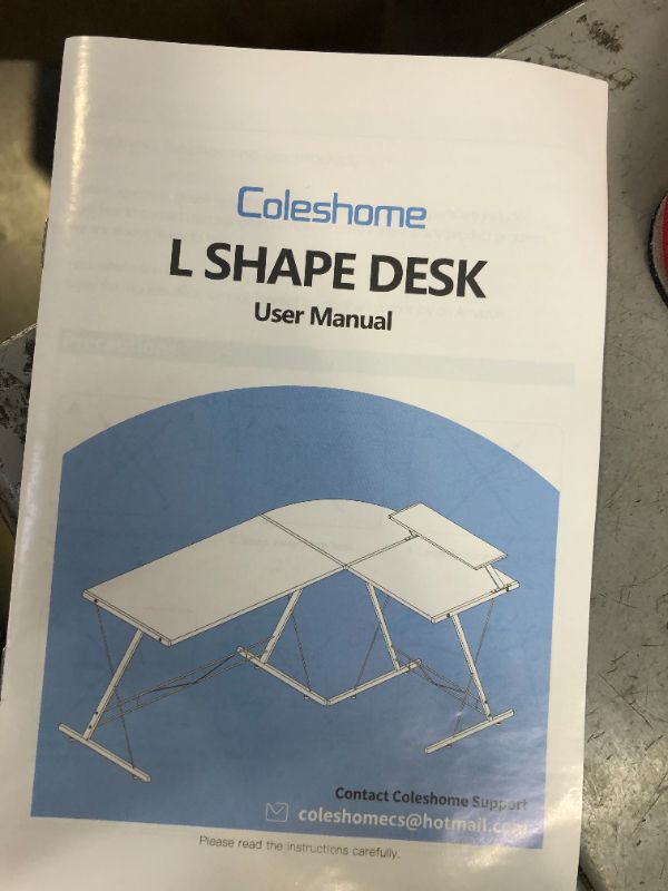 Photo 1 of L-Shape computer desk 