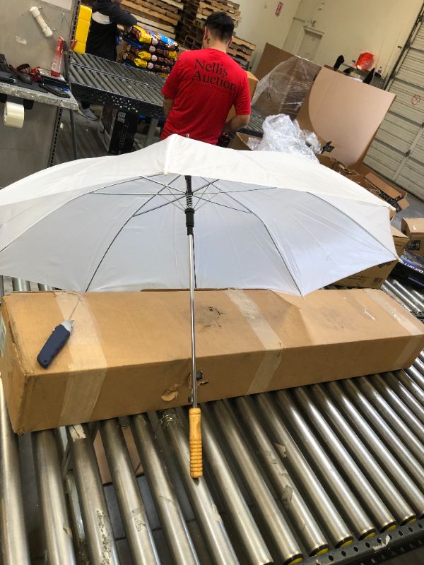 Photo 1 of Generic white umbrella 