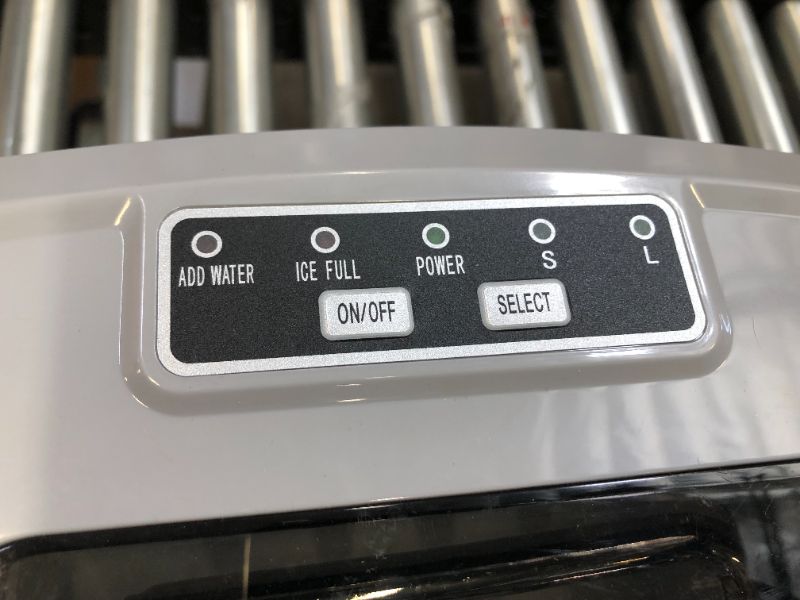 Photo 1 of FRIGIDAIRE EFIC189-Silver Compact Ice Maker, 26 lb per Day, Silver