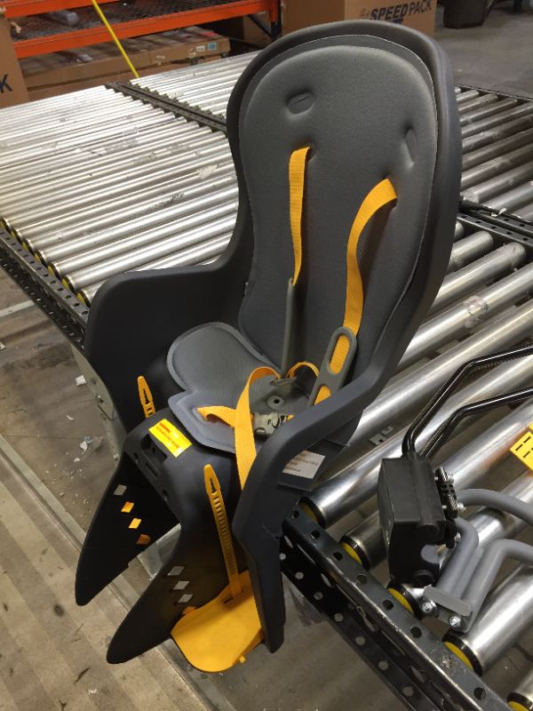 Photo 1 of Bicycle Seat for - Kids Child Children Infant Toddler - Front Mount Baby Carrier Seat Bike Carrier USA Safety Standard with Handrail - Great for Adult Bike Attachment

