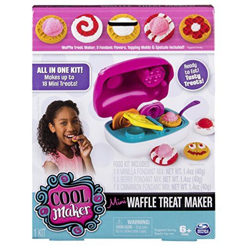 Photo 1 of Cool Maker – All in One Food Craft Kit – Mini Waffle Treat Maker
